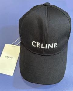 celine キャップ セリーヌ 帽子 ブラック