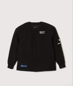 RUFFLOG 25 VERTICAL ロゴモック ネックシャツ ブラック XL VERTICAL LOGO MOCK NECK SHIRTS BLACK – RUFFLOG
