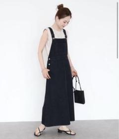 【美品】【完売品】　meri サロペット　ブラック　MERI 楽天市場】サロペット : meri