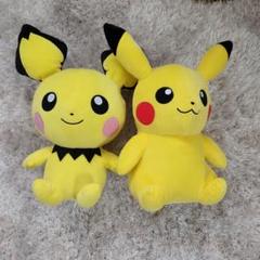 ピカチュウとピチュー ぬいぐるみセット