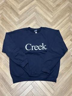Creek ロゴ入り ネイビー トレーナー 2025年最新】creek スウェットの人気アイテム - メルカリ