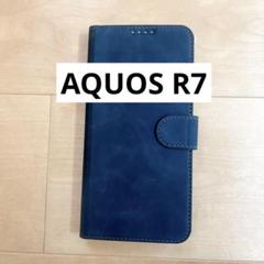 AQUOS R7 手帳型ケース　ブラック