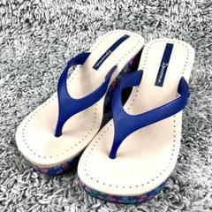 美品 Ipanema イパネマ　サンダル　ウェッジソール 厚底