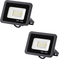 led 投光器 作業灯 看板灯 20w 電球色 6500K 防水 ワークライト