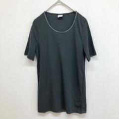 ザラ ZARA 半袖 Tシャツ クルーネック 無地 【M】 グレー