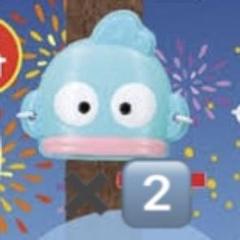 サンリオキャラクターズ　ミニチュアおめんコレクション　ハンギョドン