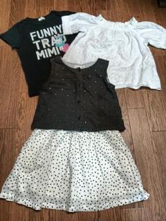 *値下げニットプランナー Tシャツ&ワンピース　120サイズ*