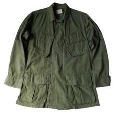 デッド 60s ジャングルファティーグ 2nd ノンリップ XS SHORT US ARMY 60s ジャングルファティーグジャケット ノンリップ