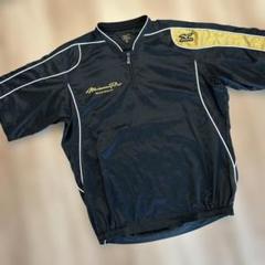 ⭐︎レア‼︎ 希少デザイン‼︎ Mizuno ミズノ ミズノプロ 半袖 ピステ 黒 金