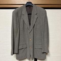 定価20万 美品 フェラガモ テーラードジャケット 50 メンズXL