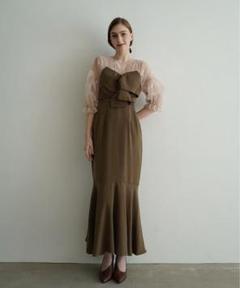 【Acka】 sheer puff dress　サイズ1 Amazon.com: WERFREde Wervot Womens Square Neck Puff Sleeve