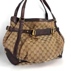 グッチ GUCCI トートバッグ 203546 　GGキャンバス  ホースビット