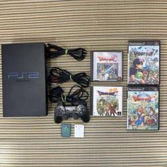 PlayStation 2 本体　と　ドラクエ4タイトルセット　動作確認済