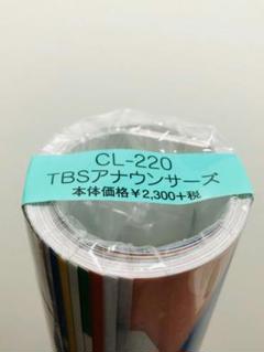 CL-220 TBSアナウンサーズ カレンダー