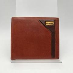 メンズ　折財布　財布　ウォレット　レザー　ブラウン
