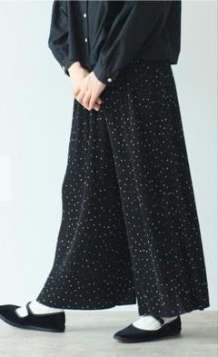 bulle de savon T/R プリーツパンツ