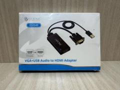 【K-187】【未開封】ESY049 VGA+USB to HDMIアダプター