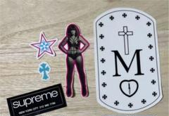ChromeHearts クロムハーツ & supreme ステッカー
