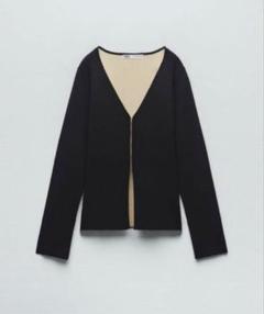 2025年最新】zara ニットペプラムカーディガンの人気アイテム