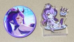 プリンセスコネクト　プリコネ　ホマレ　サマー　缶バッジ　アクリルフィギュア