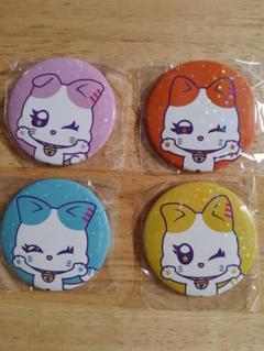 キャラクター缶バッジ 4個セット