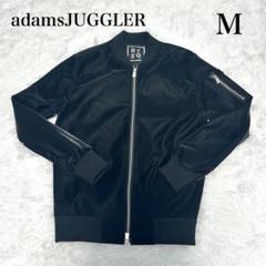 【美品】adamsJUGGLER MA-1 ジャケット Mサイズ 黒