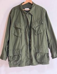 実物LARGE-SHORTジャングルファティーグジャケットLSリップストップ69 実物LARGE-SHORTジャングルファティーグジャケットLSリップス