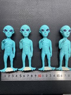 Grey type Alien figure modeled object