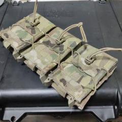 ハイスピードギア 3連マガジンポーチ マルチカム