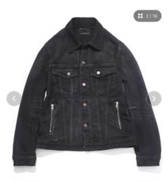 タグ付未使用✨ナンバーナイン デニムジャケット Gジャン ダブルジッパー 黒 NUMBER (N)INE - 限定価格□07オリジナル！ナンバーナイン