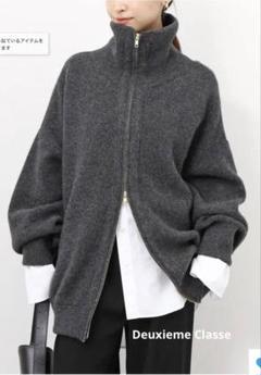 【新品未使用】Deuxieme Classe OLBIA ロングジップブルゾン DEUXIEME CLASSE - 【新品タグ付き】Deuxieme Classe OLBIA