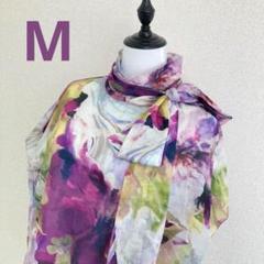 最終価格☆sartoria BASSANI ボウタイ リボン ブラウス 花柄