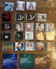 浜崎あゆみ アルバム、シングル、DVDのセット 25枚