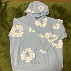 デニムティアーズ　パーカー　水色　xs
