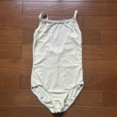 ⭐︎新品未使用⭐︎チャコット　バレエレオタード 淡い黄色 130 Chacott チャコット バレエ kidsキッズレオタード黄色 130