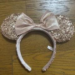 ディズニー　ミニーマウス　カチューシャ　スパンコール