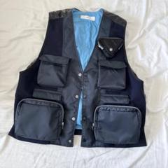 希少 TOGA VIRILIS 23AW 切り替えベスト メンズ 46 トーガ
