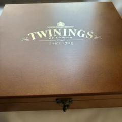 TWININGS トワイニング 木箱 24ティーバッグ TWININGS トワイニング 紅茶 ティーバック用 木箱 - メルカリ