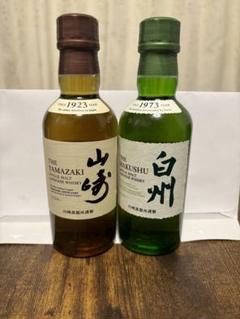 Amazon.co.jp: サントリー シングルモルト 山崎 180ml（4本
