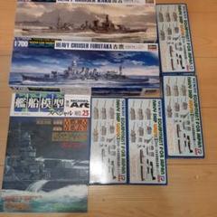 j*s様 WLシリーズの巡洋艦18　古鷹　加古　艦船装備セット２を4箱　艦スペ2 j*s様 WLシリーズの巡洋艦18 古鷹 加古 艦船装備セット2を4箱