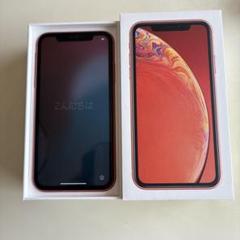 Apple - 【新品未開封】iPhone XR 128GB コーラル Coral SIMフリー iPhone XR SIMフリー iPhoneXR 128GB コーラル [Coral] 新品未
