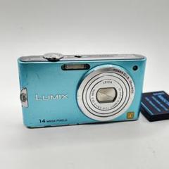 Panasonic LUMIX DMC-F66 水色 14メガピクセル 本物テレビ・オーディオ・カメラ - Panasonic Lumix DMC-FX66 14