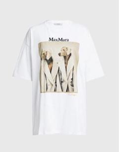 Intrend(MaxMaraアウトレット) 犬プリント Tシャツ XSサイズ Max Mara - Intrend(Maxmaraアウトレット) 犬プリントtシャツの