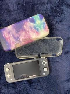 任天堂 Switch Lite グレー ケース、カバーセット