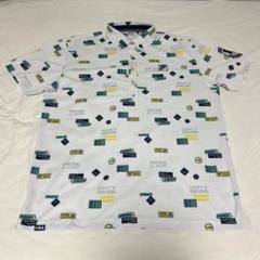 FILA パターンプリント シャツ ホワイト　LLのサムネイル
