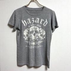 ✨良品✨ Tシャツ ♡ カジュアル プリント スカル ドクロ ロック グレー