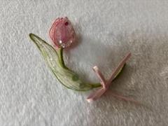 ANNE and ENNA 作家様 チューリップ ブローチ ハンドメイド