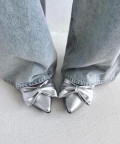 Heather  リボンフラットパンプス Heather｜リボンフラットパンプス | Rakuten Fashion(楽天