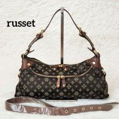 russet ラシット モノグラム 総柄 ショルダーバッグ 2way