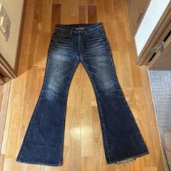 ★Burgus plus ベルボトムlot680 ★日本製 w29 ★鬼ヒゲ